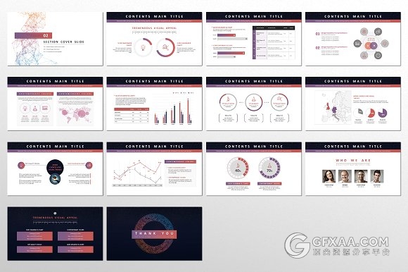 科技空间宇宙ppt模板 - 顶尖PPT