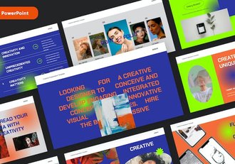 多场景创意风格PPT模板 - 顶尖PPT