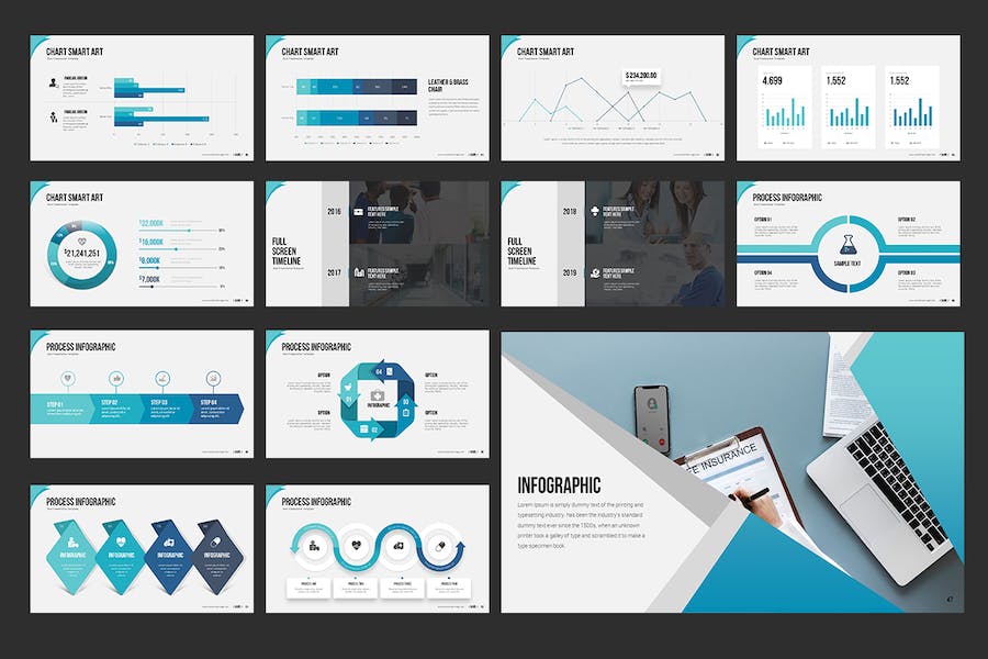 医疗数据分析报告展示Keynote模板 - 顶尖PPT