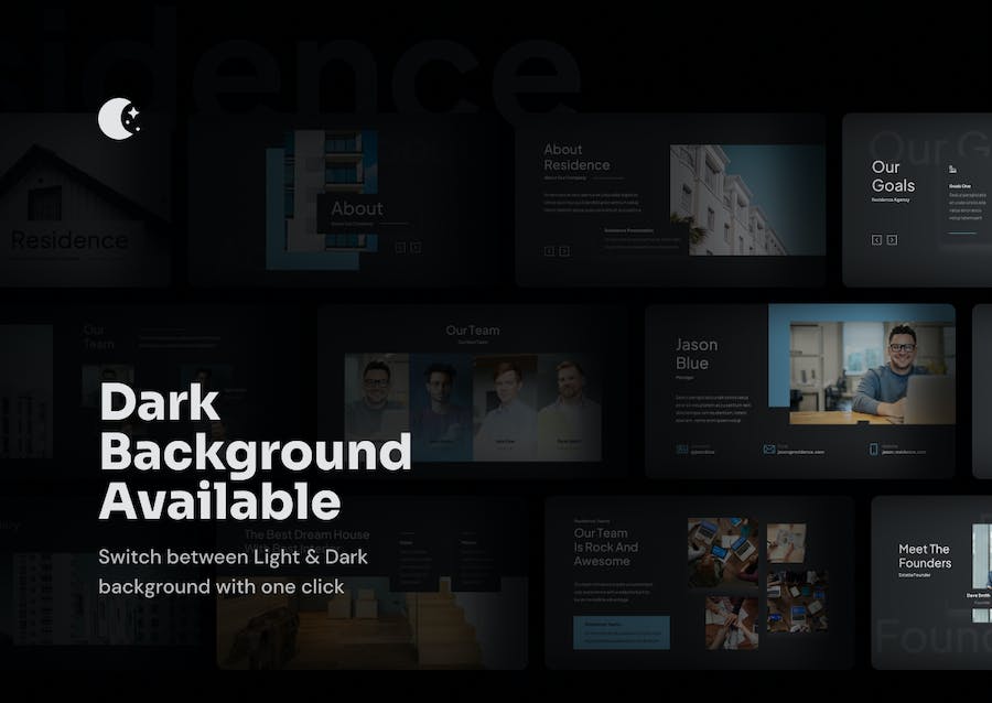 住宅房地产项目展示Keynote模板 - 顶尖PPT