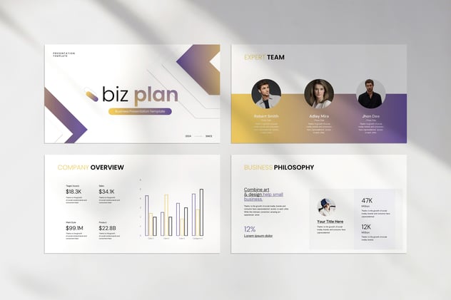 商业计划书项目方案Keynote模板 - 顶尖PPT