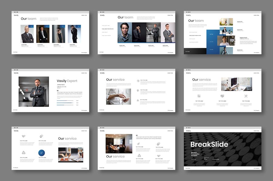 商业合作品牌宣传年计划总结商务keynote模板 - 顶尖PPT