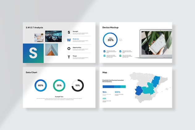 营销计划主题keynote模板 - 顶尖PPT