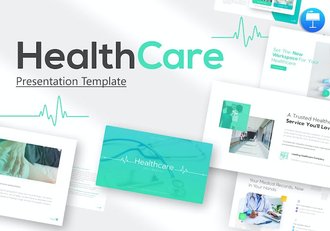 医疗保健医学主题keynote模板 - 顶尖PPT