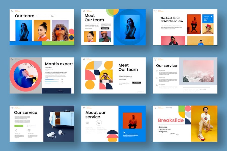 创意商务企业营销推广Keynote模板 - 顶尖PPT