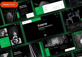 科技商务应用开发解决方案PPT模板 - 顶尖PPT