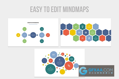 彩色产品照片展示社会调查PPT模板 - 顶尖PPT