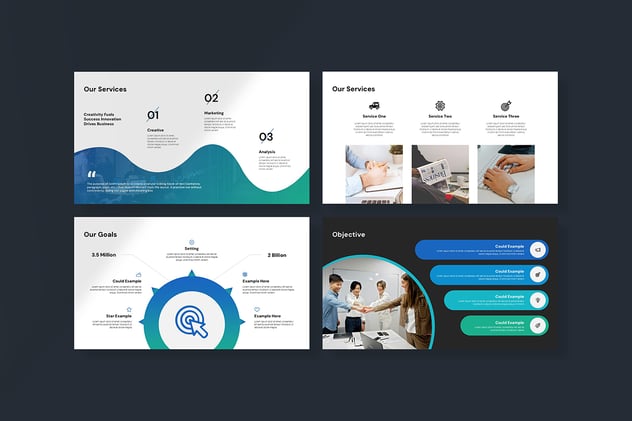 营销计划主题keynote模板 - 顶尖PPT