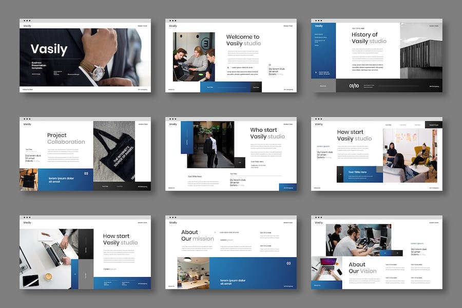 商业合作品牌宣传年计划总结商务keynote模板 - 顶尖PPT