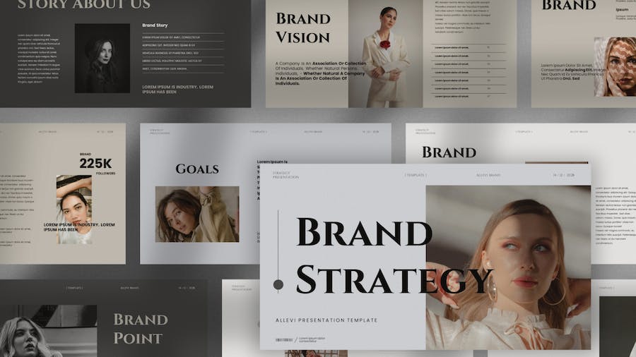 欧美高级品牌战略Keynote主题演讲 - 顶尖PPT