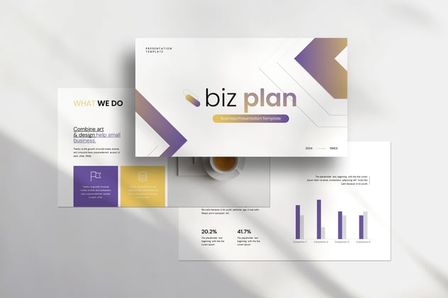 商业计划书项目方案Keynote模板 - 顶尖PPT