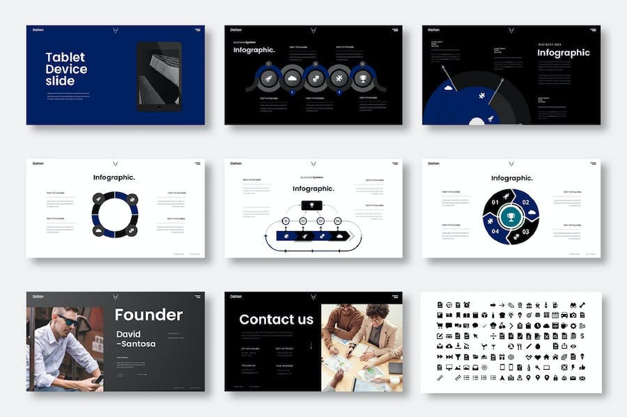 商务融资路演演讲计划推介Keynote模板 - 顶尖PPT