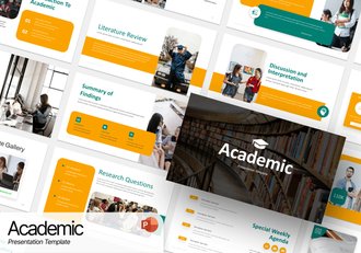 大雪教育毕业答辩学术演讲PPT模板 - 顶尖PPT