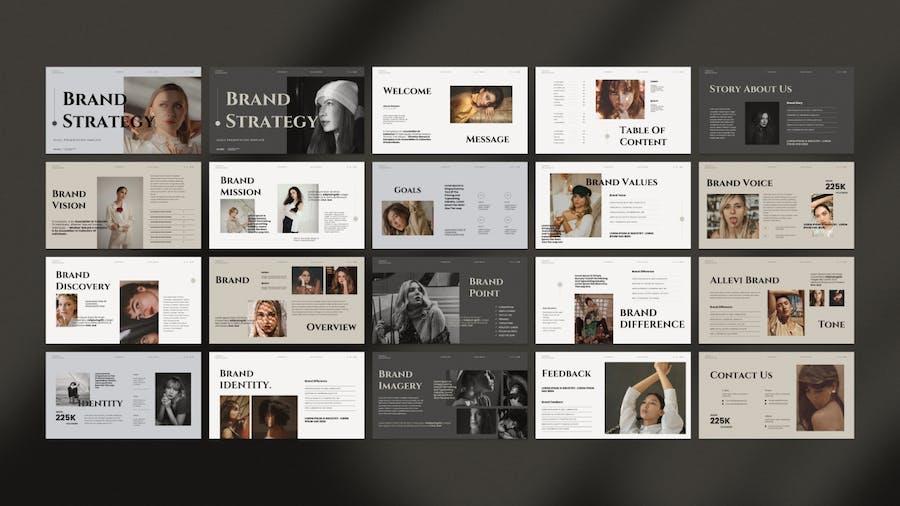 欧美高级品牌战略Keynote主题演讲 - 顶尖PPT