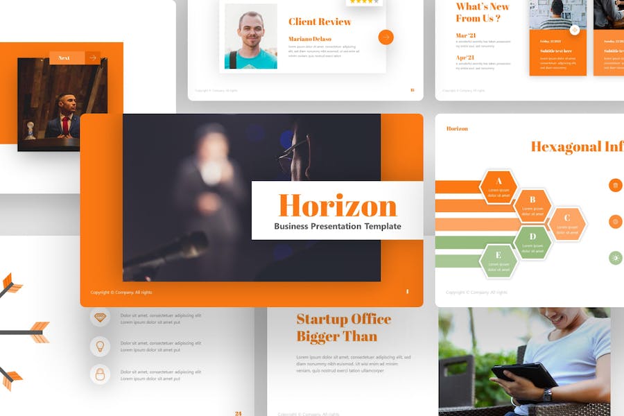 业务合作项目展示企业商用keynote模板 - 顶尖PPT