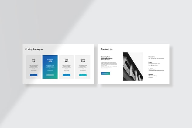 营销计划主题keynote模板 - 顶尖PPT