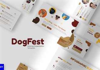 宠物行业数据分析keynote模板 - 顶尖PPT