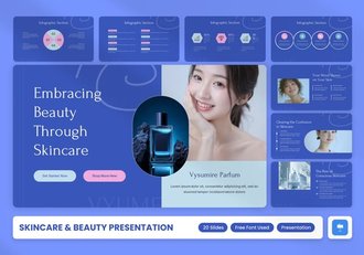 美容护肤品keynote模板 - 顶尖PPT