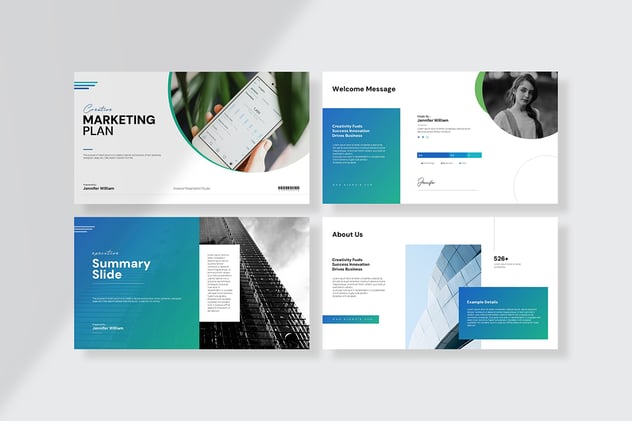 营销计划主题keynote模板 - 顶尖PPT