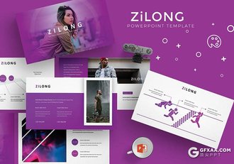 30页5种配色精美商务多用途ppt模板 - 顶尖PPT