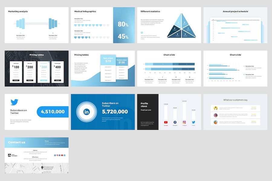 商业合作计划团队介绍项目营销通用PPT模板 - 顶尖PPT