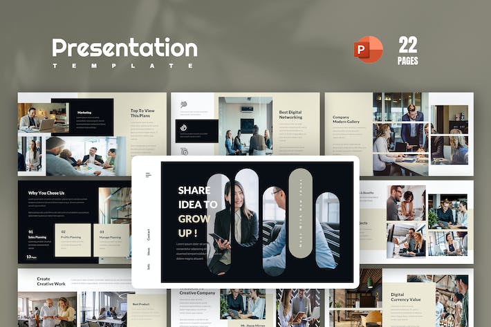 企业合作项目展示团队合作PPT模板 - 顶尖PPT