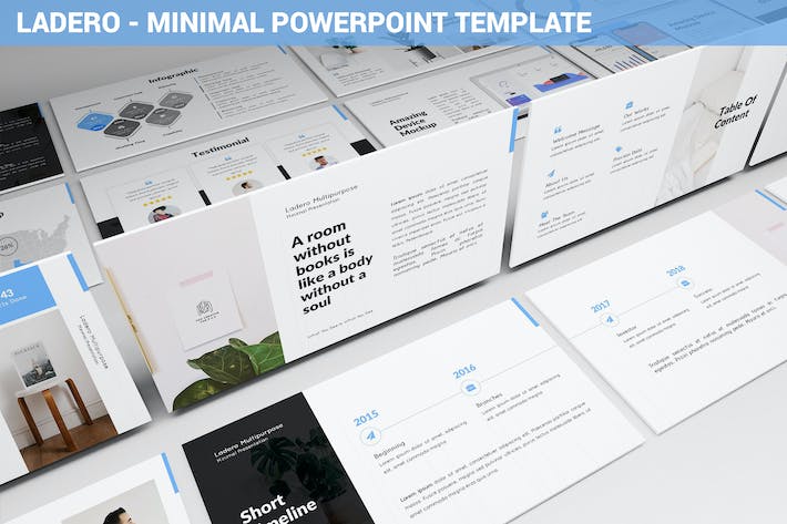 极简风格商务办公通用PPT模板 - 顶尖PPT