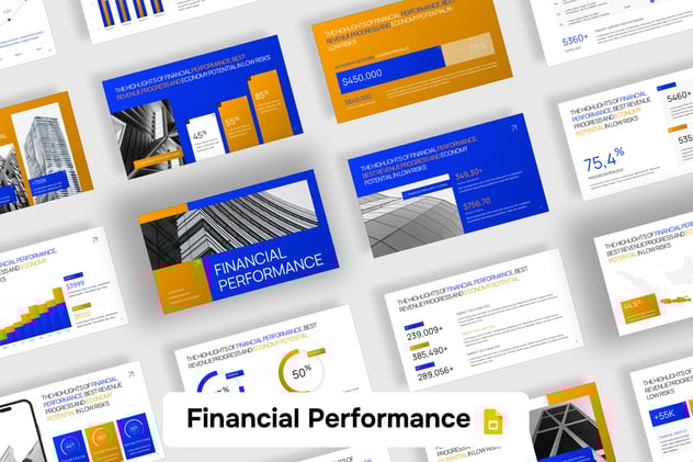 企业汇报财务表现PPT模板 - 顶尖PPT