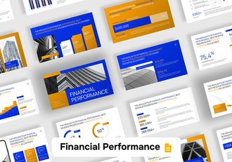 企业汇报财务表现PPT模板 - 顶尖PPT