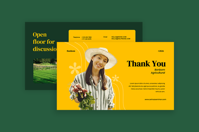 农业行业专业主题Keynote演讲模板 - 顶尖PPT