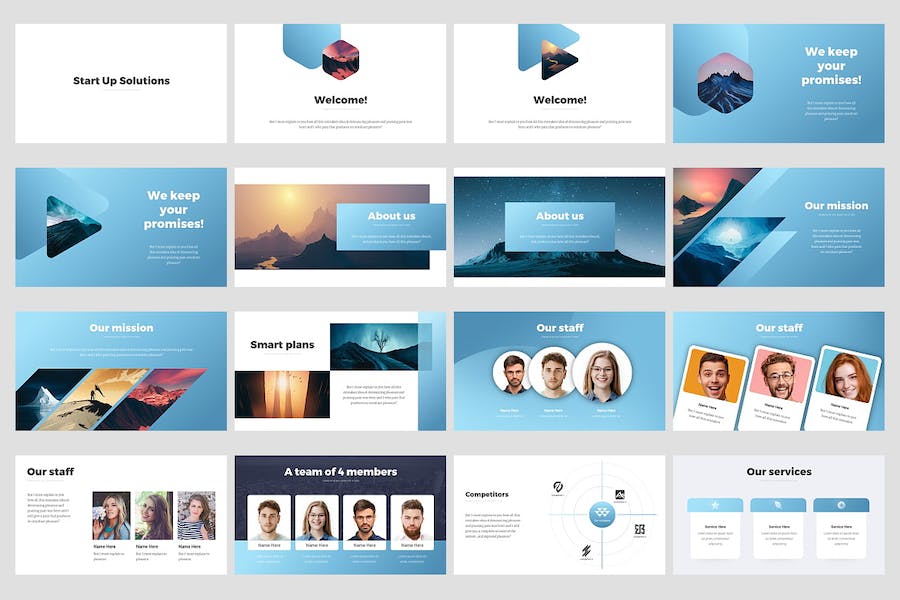 商业合作计划团队介绍项目营销通用PPT模板 - 顶尖PPT