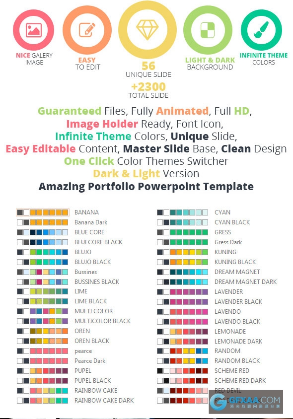 灰色低变形背景商务团队展示通用PPT模板 - 顶尖PPT