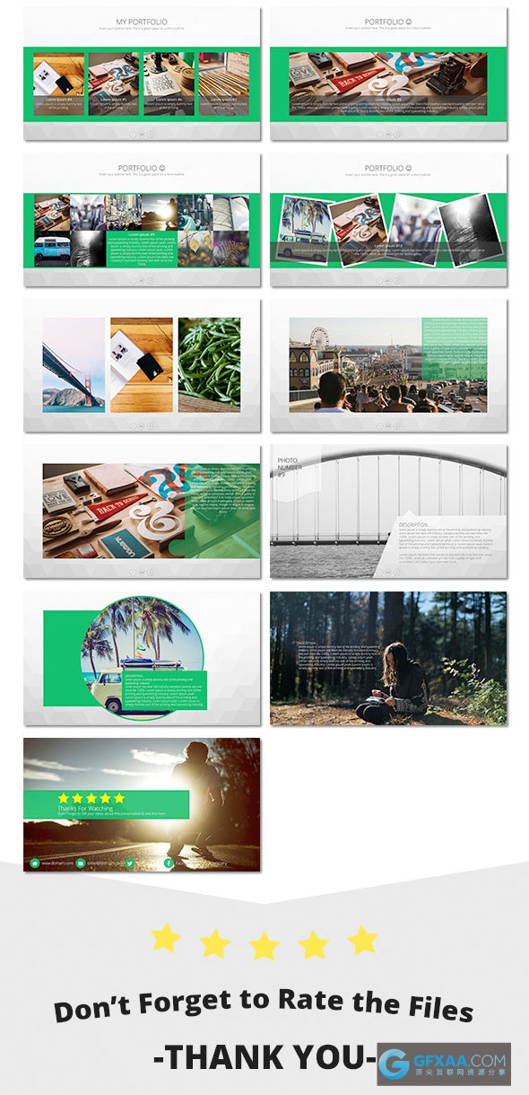 灰色低变形背景商务团队展示通用PPT模板 - 顶尖PPT