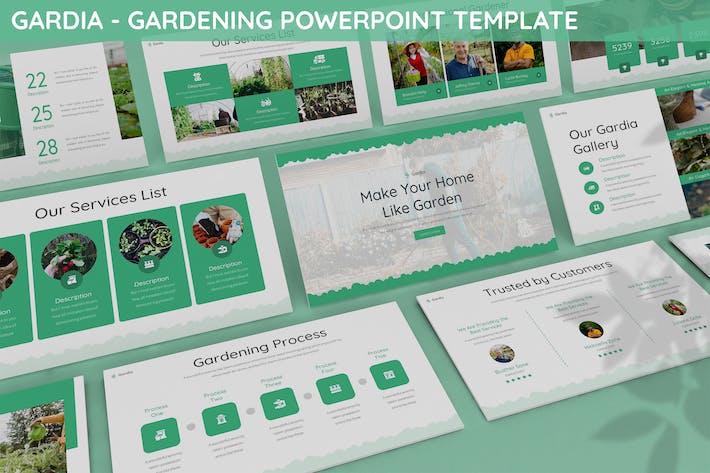 园艺果蔬观赏植物栽培繁育生产PPT模板 - 顶尖PPT