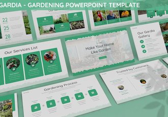 园艺果蔬观赏植物栽培繁育生产PPT模板 - 顶尖PPT