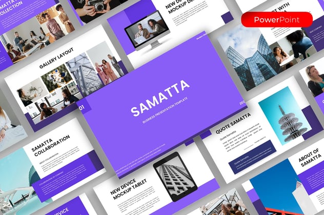 商业商务通用国外PowerPoint模板 - 顶尖PPT