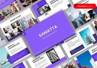 商业商务通用国外PowerPoint模板 - 顶尖PPT