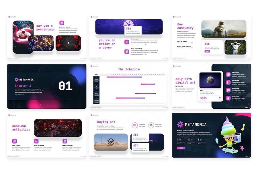 元宇宙技术创新应用Keynote模板 - 顶尖PPT