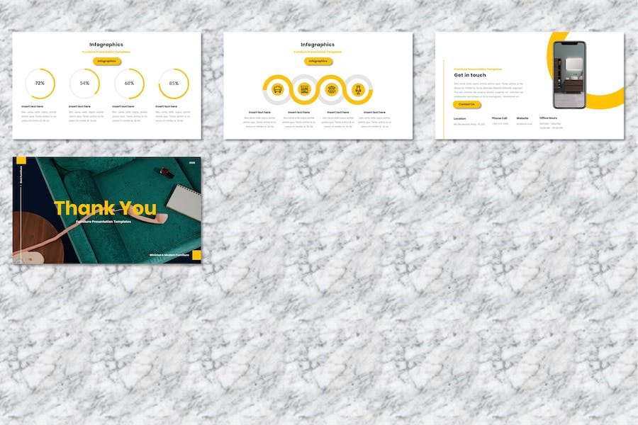 家具行业展示销售推广讲座Keynote模板 - 顶尖PPT