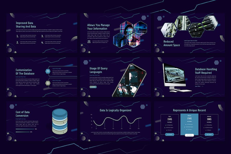 科技创新技术方案演讲PPT模板 - 顶尖PPT