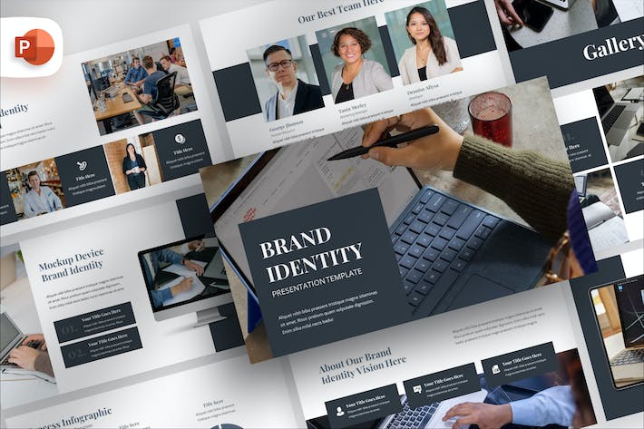 品牌标识设计规范建设方案PPT模板 - 顶尖PPT