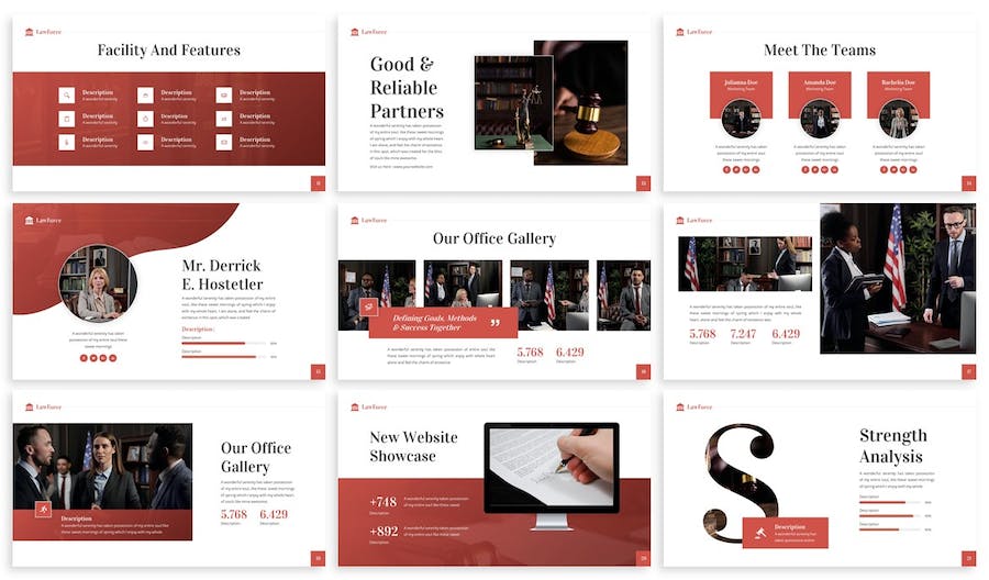 法律主题案件分析法律讲座keynote模板 - 顶尖PPT