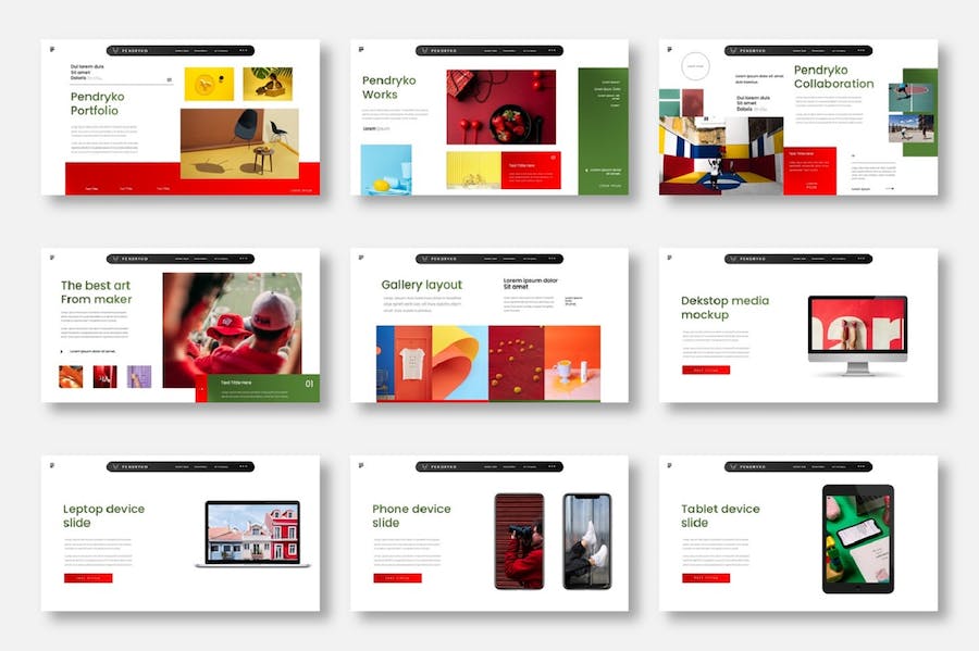 企业多用途国外PPT模板 - 顶尖PPT