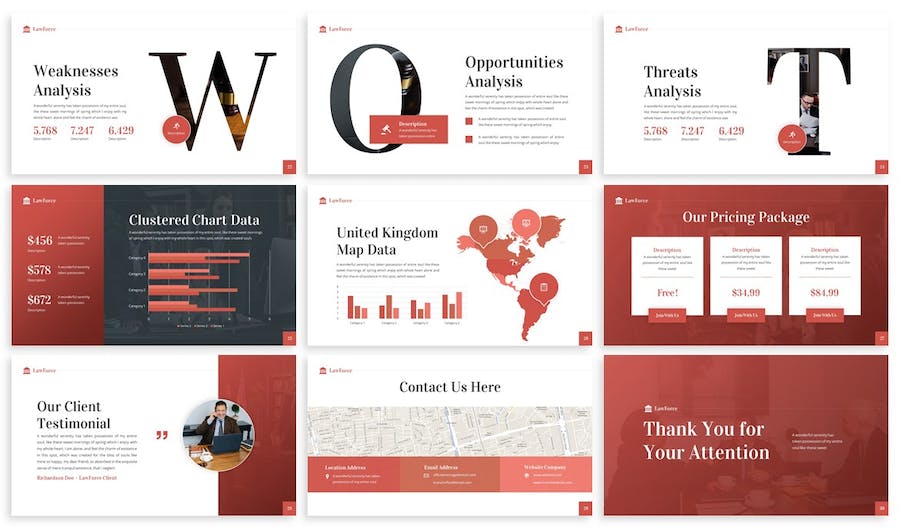 法律主题案件分析法律讲座keynote模板 - 顶尖PPT