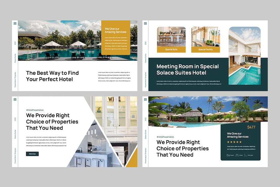 酒店旅游行业推介营销方案PPT模板 - 顶尖PPT