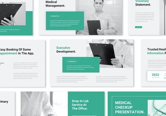 医疗体检健康管理指导方案Keynote模板 - 顶尖PPT