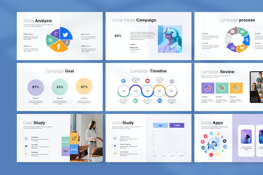 数字营销战略推广方案PPT模板 - 顶尖PPT