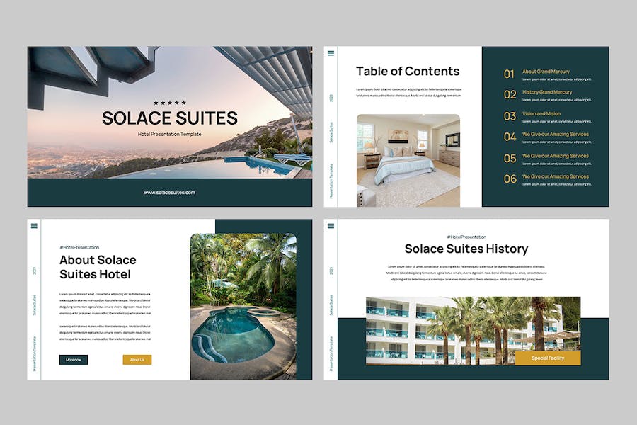 酒店旅游行业推介营销方案PPT模板 - 顶尖PPT