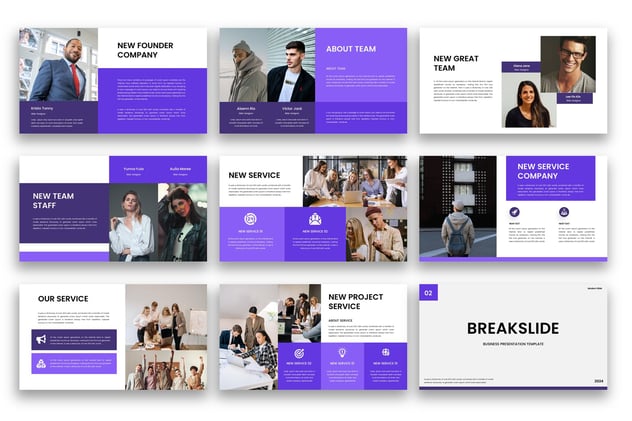 商业商务通用国外PowerPoint模板 - 顶尖PPT