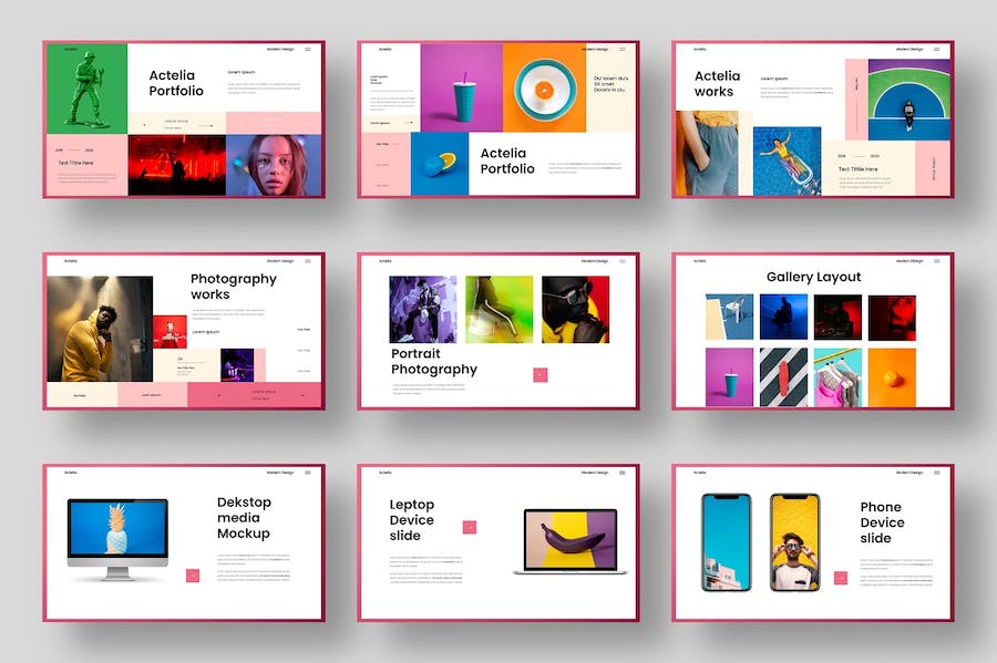 国外简约风格流行商务通用PPT模板 - 顶尖PPT
